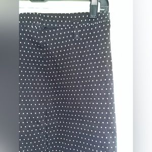 Polkadot Pencil Skirt